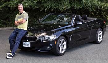 Morel speaker installation for a BMW 4 Series