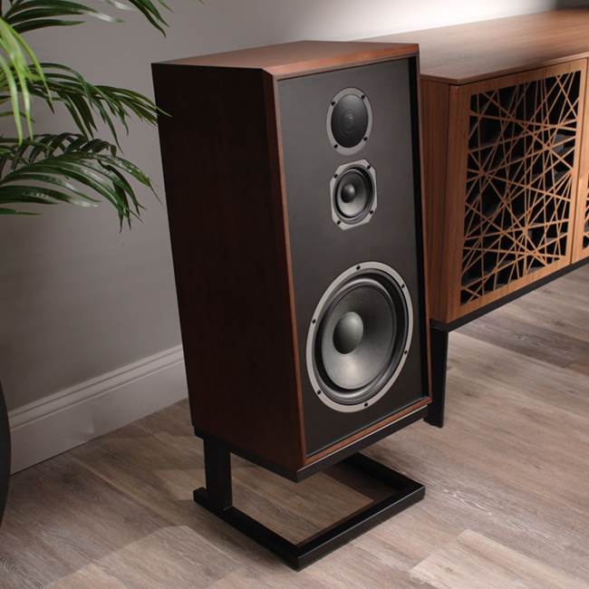KLH Model Five (English Walnut) Pair of vintage-styled speakers