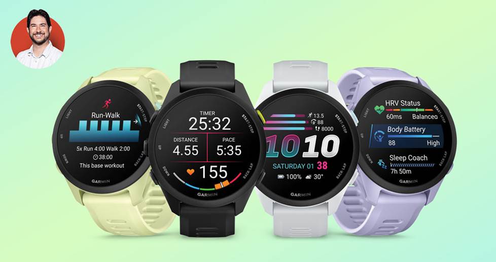 Garmin watch family photo