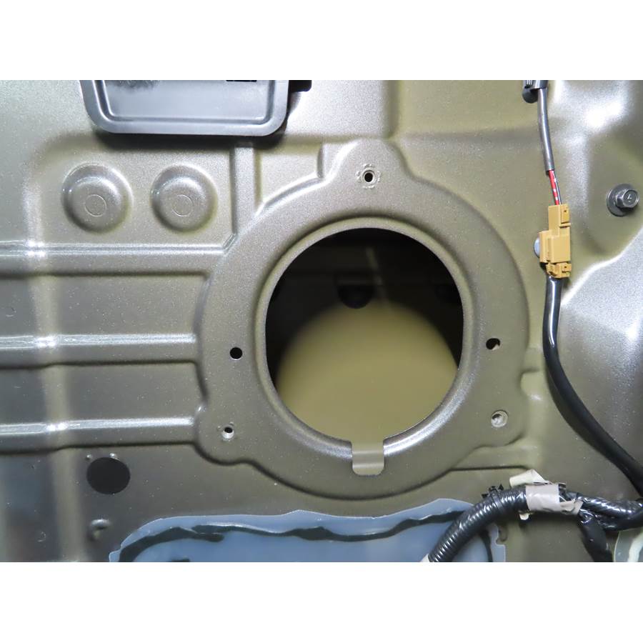 2019 Nissan Titan Rear door speaker removed