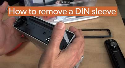 DIY Video: Removing and installing a DIN sleeve