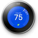 Google Nest Learning Thermostat, 3rd Generation - Silver