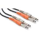 Hosa Stereo Unbalanced Interconnect Cable - 3-meter