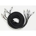 Crutchfield Reference 4-Channel  RCA Patch Cables - 17-foot