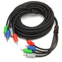 Crutchfield 4-Channel RCA Patch Cables - 17-foot