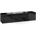Salamander Designs Chicago 245 - Black Oak, Black Glass Doors