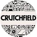 Crutchfield Circle Logo Sticker - Tan