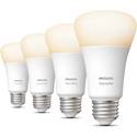 Philips Hue White A19 Bulb (800 lumens) - 4-pack
