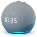 Amazon Echo Dot with Clock (4th Generation) - Twilight Blue