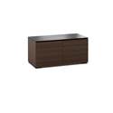 Salamander Designs Chameleon Collection Milan 221 - Linear Opium Brown with Black Glass