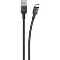 Scosche StrikeLine™ USB-A to USB-C Cable - 1-foot, Black