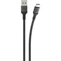 Scosche StrikeLine™ USB-A to USB-C Cable - 4-foot, Gray
