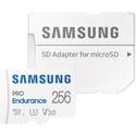 Samsung PRO Endurance microSDHC Memory Card - 256GB SDXC