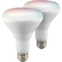 Satco Starfish T20 RGB and Tunable White BR30 LED bulb (760 lumens) - 2-pack