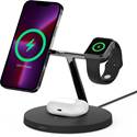 Belkin BoostCharge Pro 3-in-1 Wireless Charger with MagSafe - Black