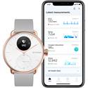 Withings ScanWatch - 38 mm, White and Rose