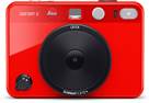 Leica Sofort 2 (Red) Hybrid instant camera with print function and