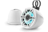 JL Audio M6-650VEX-Gw-S-GwGw-i (Gloss White with Gloss White Sport Grille)