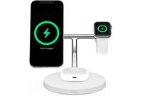 Belkin BOOST↑CHARGE PRO 3-in-1 Wireless Charger with MagSafe (White)