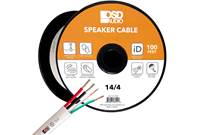 OSD 14/4 CL3 Speaker Cable (100 feet, White)