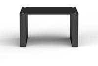 Blok Stax 2G Series Shelf LP (Black Glass/High Gloss Black)