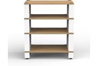 Blok Stax 2G 4-Shelf Collection (Natural Ash/Satin White)