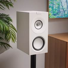 KEF Q Concerto Meta (Satin White) Bookshelf speakers at Crutchfield