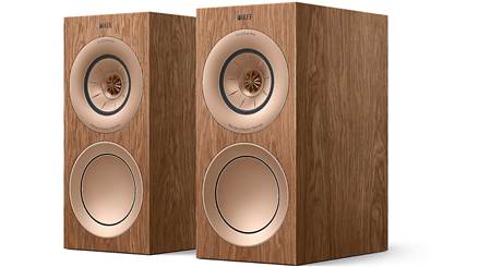 KEF R3 Meta (Walnut) Bookshelf speakers (Walnut) at Crutchfield