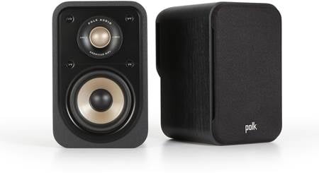 Polk Audio Signature Elite ES10 (Black) Compact bookshelf speakers
