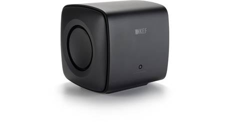 KEF KC62 (Carbon Black) Compact powered subwoofer with digital