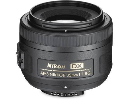 Nikon AF-S DX Nikkor 35mm f/1.8G Standard prime lens for DX format