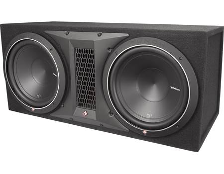 Rockford Fosgate Punch P1-2X10 Ported enclosure with two 10