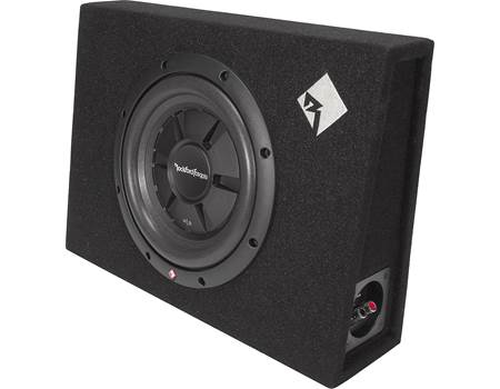 Rockford Fosgate Punch P3S-1X10 Sealed truck-style enclosure with