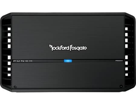 Rockford Fosgate Punch P600X4 4-channel car amplifier — 75 watts