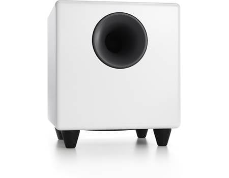 Audioengine S8 (Gloss White) Compact powered subwoofer (Gloss