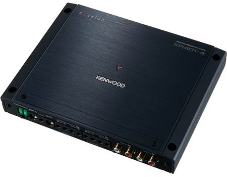 KENWOOD XR400-4 クラスDアンプ Kenwood Excelon XR401-4 Reference Series 4-channel car amplifier