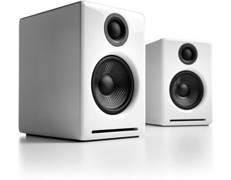 Audioengine A2+ ホワイト ＆ Kanto スタンド｜美品 Audioengine A2+ Home Music System (High-gloss White) Powered