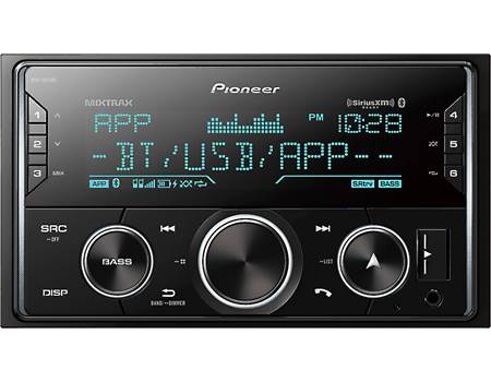 Pioneer MVH-S622BS Digital media receiver at Crutchfield