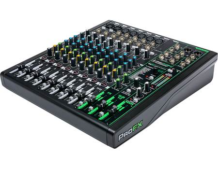 Mackie ProFX10v3 10-channel mixer — with effects, compression, and