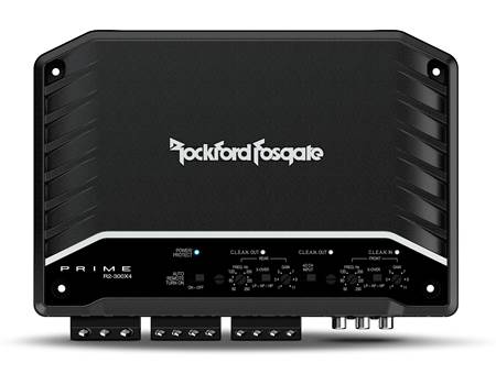 Rockford Fosgate Punch P400X4 4-channel car amplifier — 50 watts