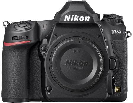 Nikon D780 (body only) 24.5-megapixel DSLR camera with Wi-Fi® and