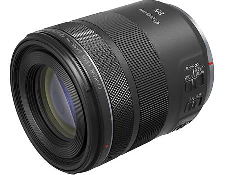 Canon RF 85mm f/2 Macro IS STM Medium telephoto prime lens for