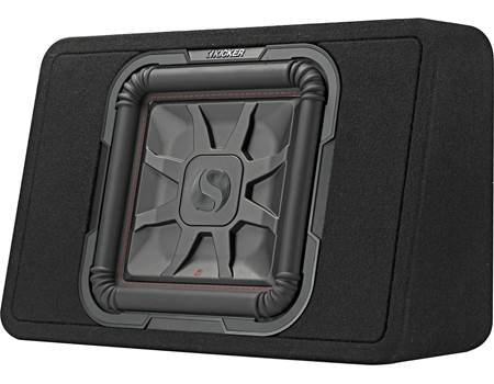 Kicker 46TL7T102 Sealed 2-ohm enclosure with single 10