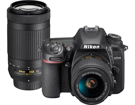Nikon D7500 (no lens included) 20.9-megapixel DSLR camera with Wi