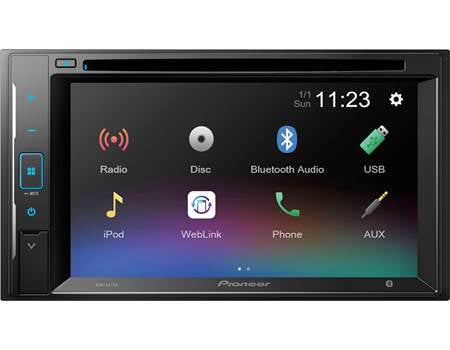 Pioneer AVH-241EX DVD receiver at Crutchfield