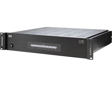 アンプ Sound Fukuoka STEREO MONITOR AMPLIFIER OSD MX1680 8-zone, 16-channel multi-room power amplifier at