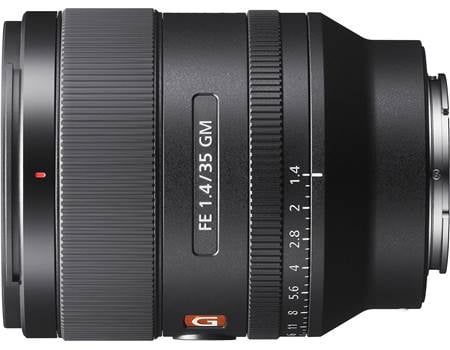 Sony FE 35mm f/1.4 GM Wide-angle prime lens for Sony E-mount