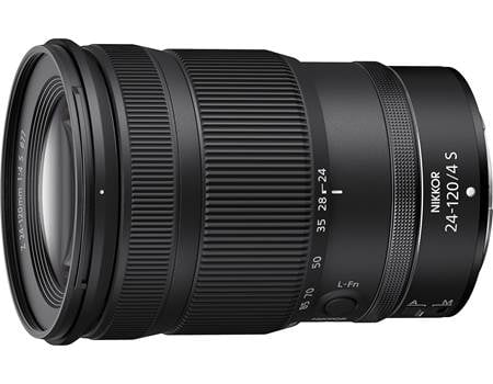 Nikon NIKKOR Z 24-120mm f/4 S Wide-angle to telephoto zoom lens