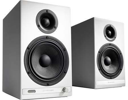 audioengine 2+ ホワイト スタジオモニタースピーカー Audioengine HD6 (White) Powered stereo speakers with Bluetooth