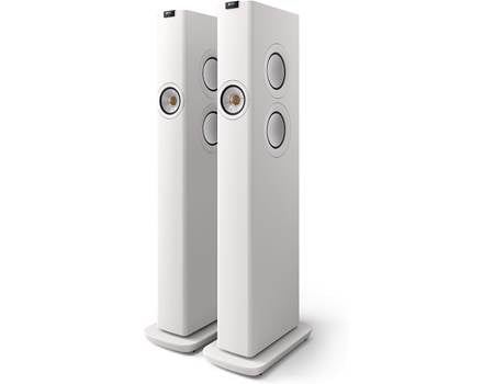 KEF LS60 Wireless (Mineral White) Powered stereo speakers with Wi